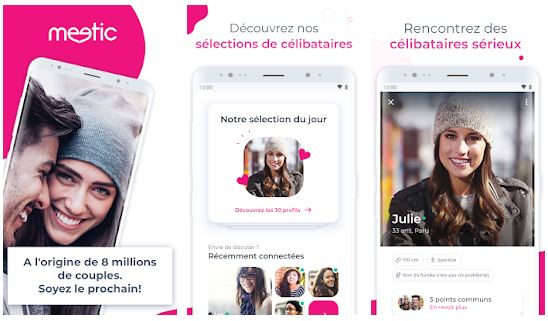 avis application Meetic